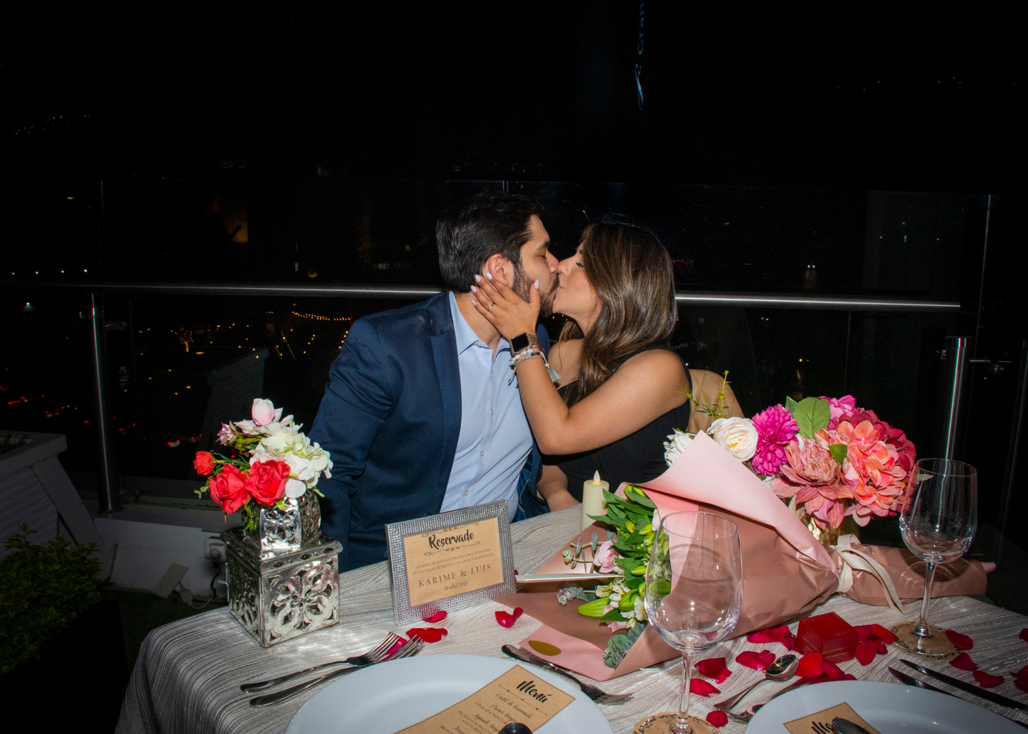 Cena romántica Balcón San Pedro