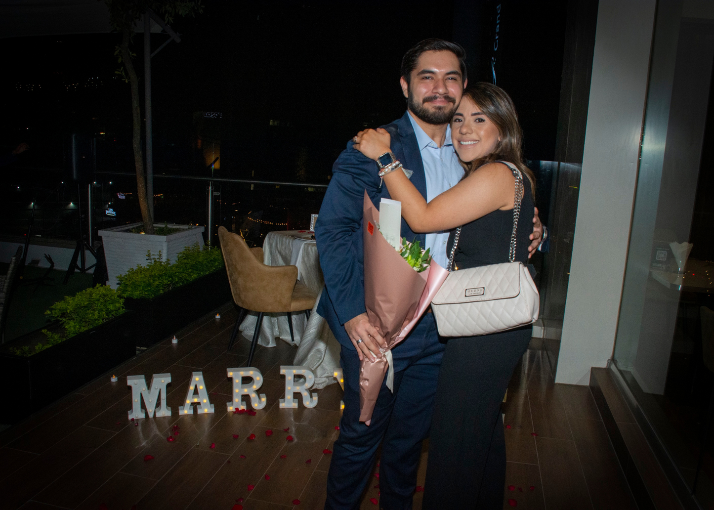 Cena romántica Balcón San Pedro