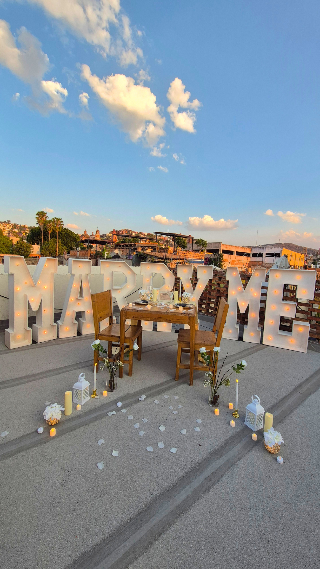 Cena privada Rooftop San Miguel de Allende