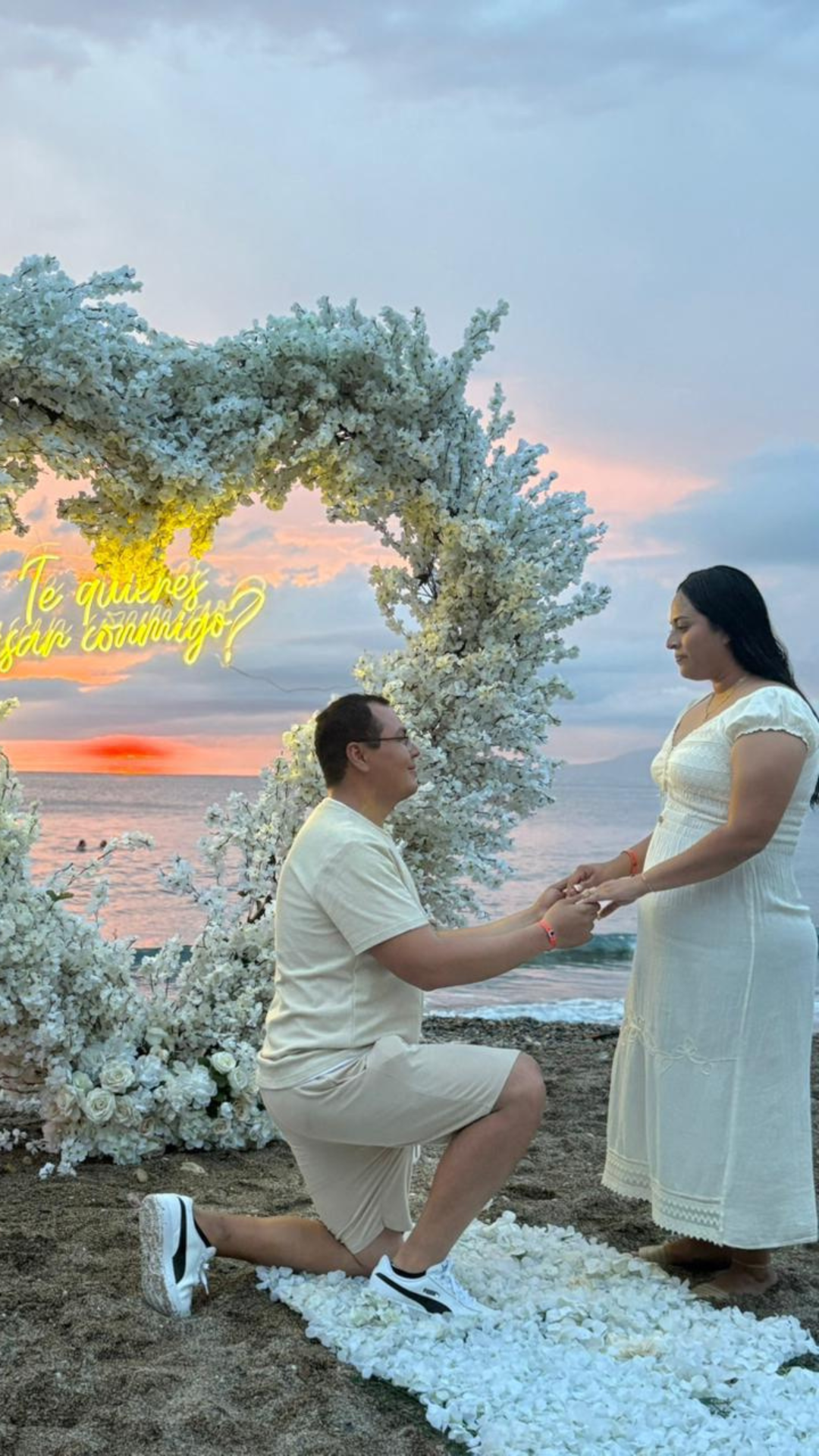 Propuesta Corazón en Puerto Vallarta