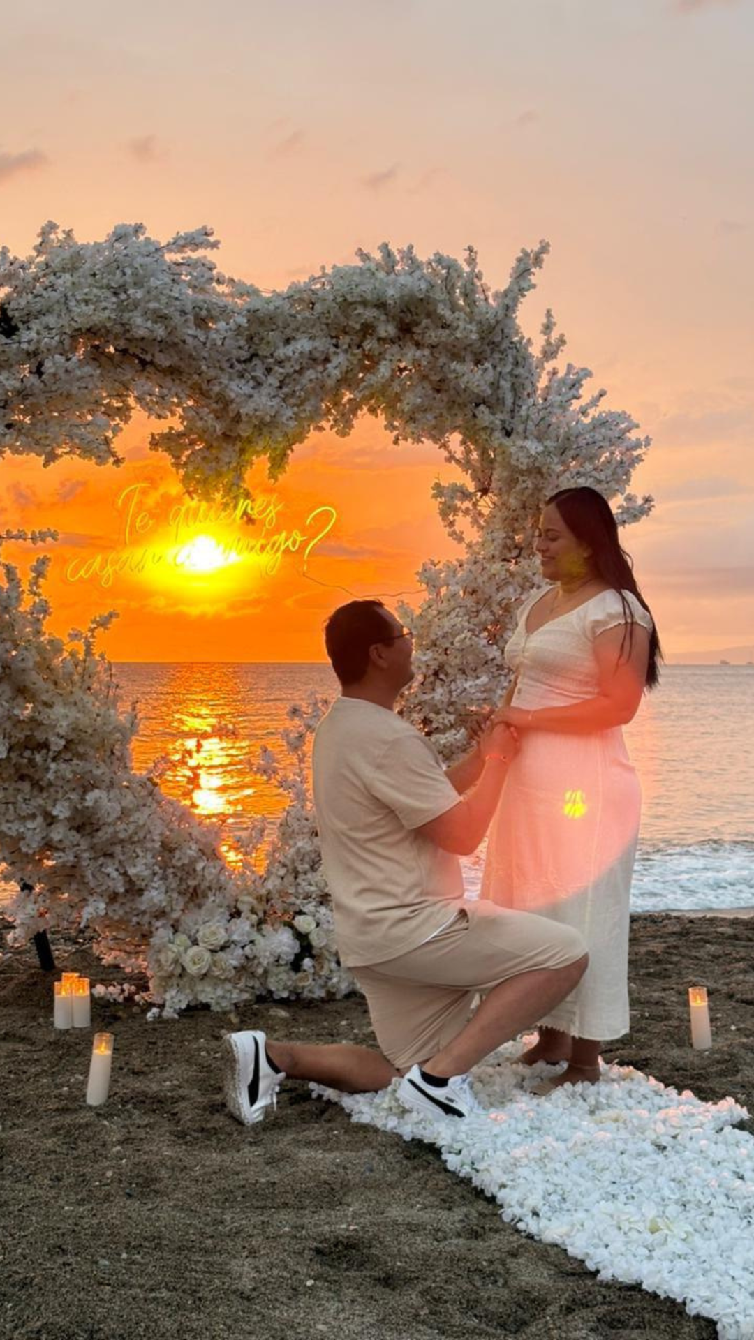 Propuesta Corazón en Puerto Vallarta