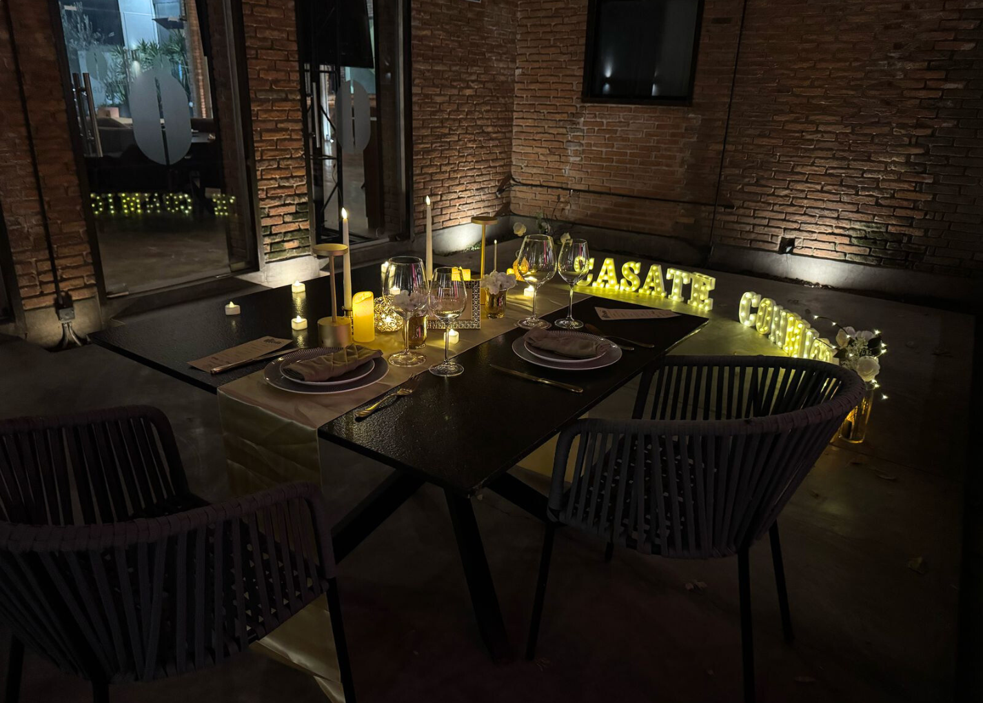 Cena privada Patio SLP