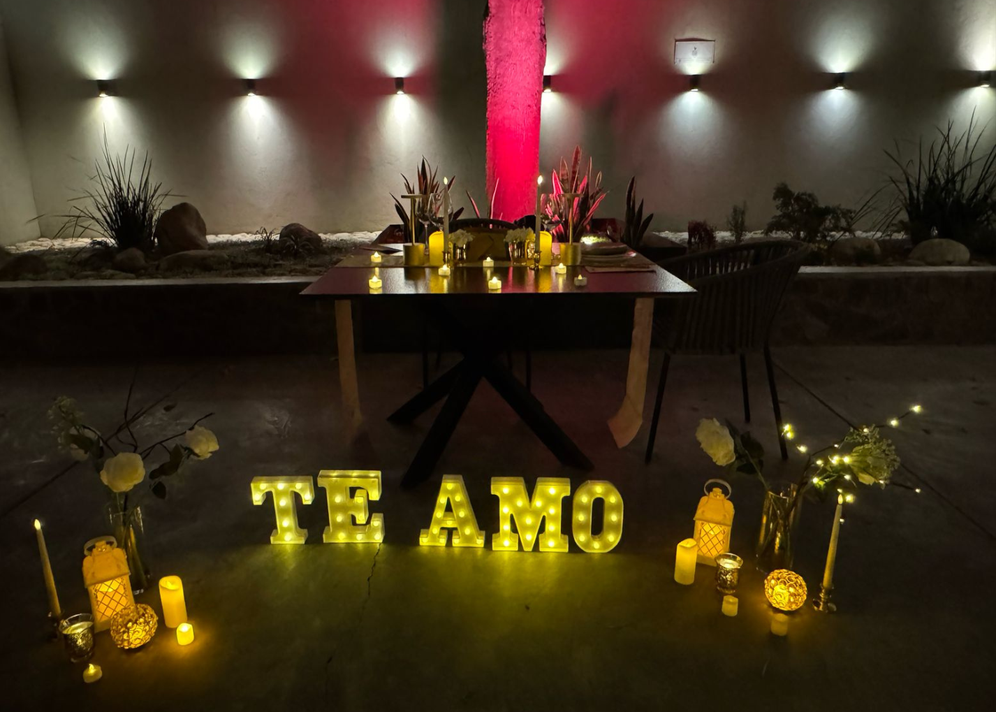 Cena privada Patio SLP