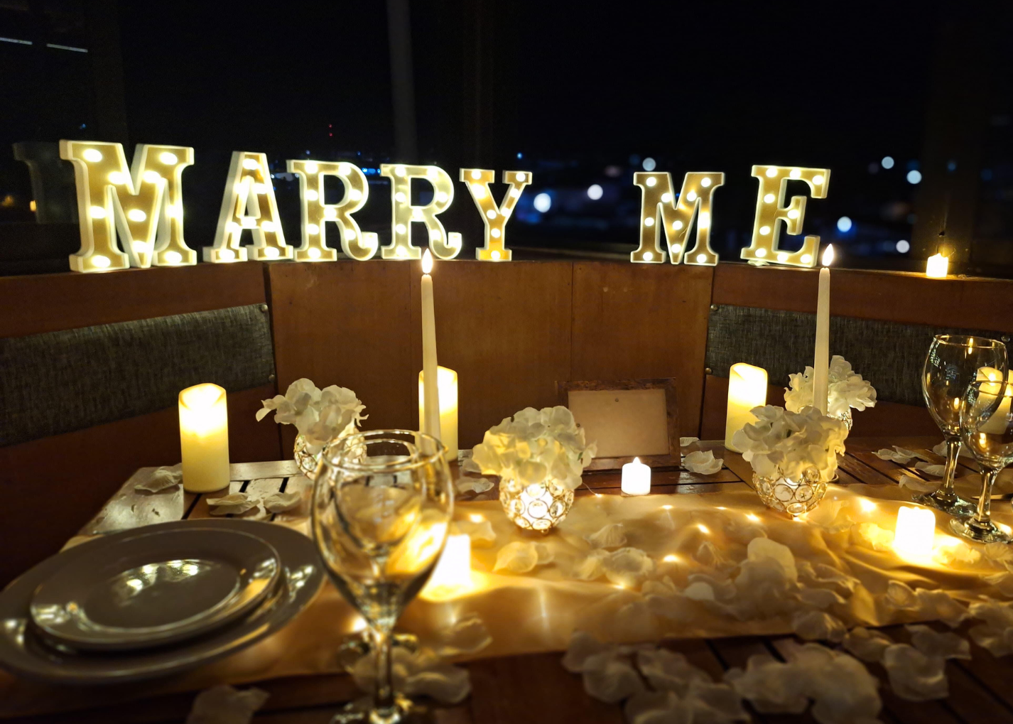 Cena romántica Terraza Valle de Bravo