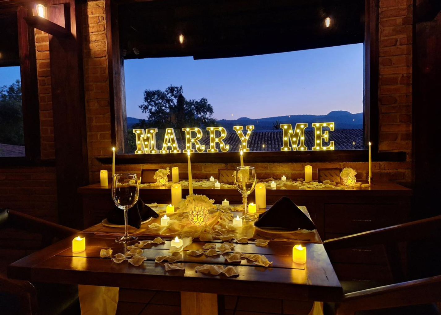 Cena romántica Orgánico