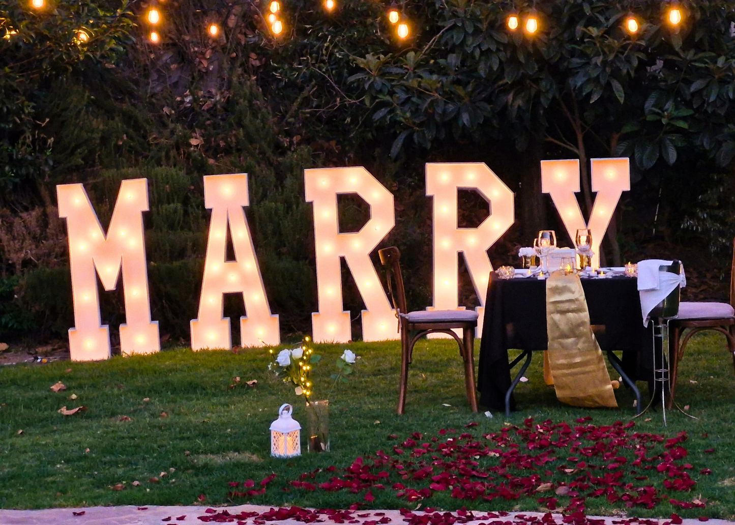 Cena privada Jardín San Miguel de Allende