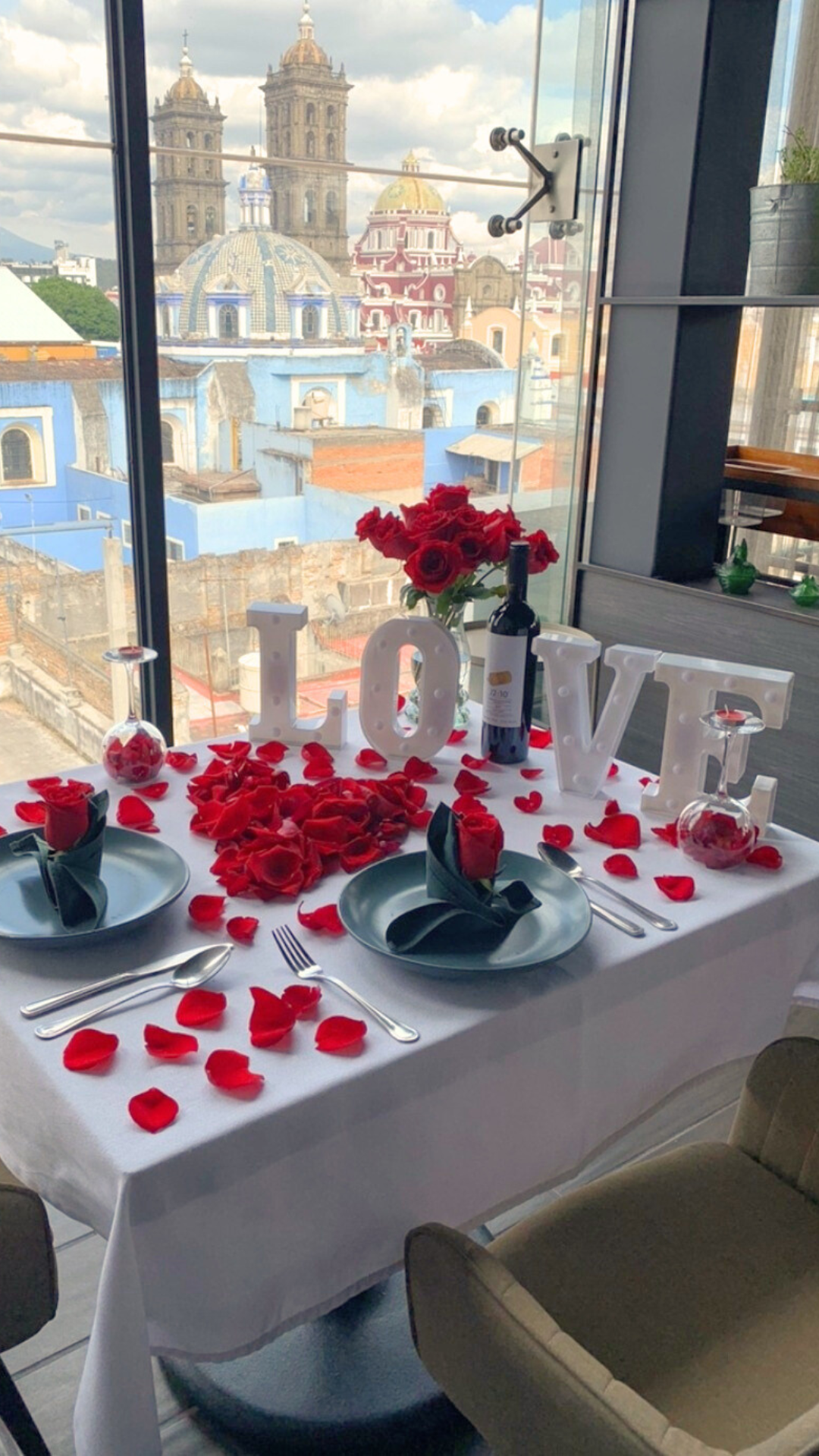 Cena privada Salón Puebla