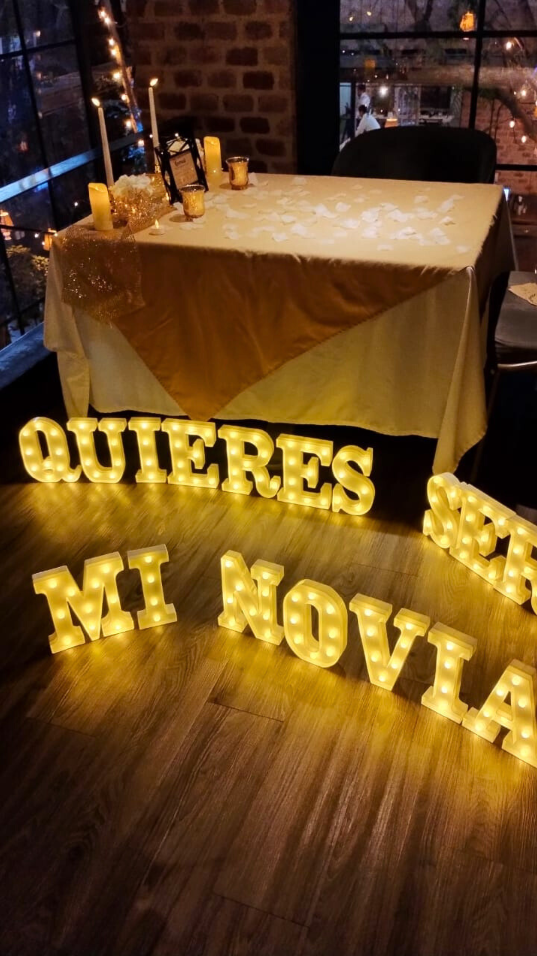 Cena romántica Orangerie León