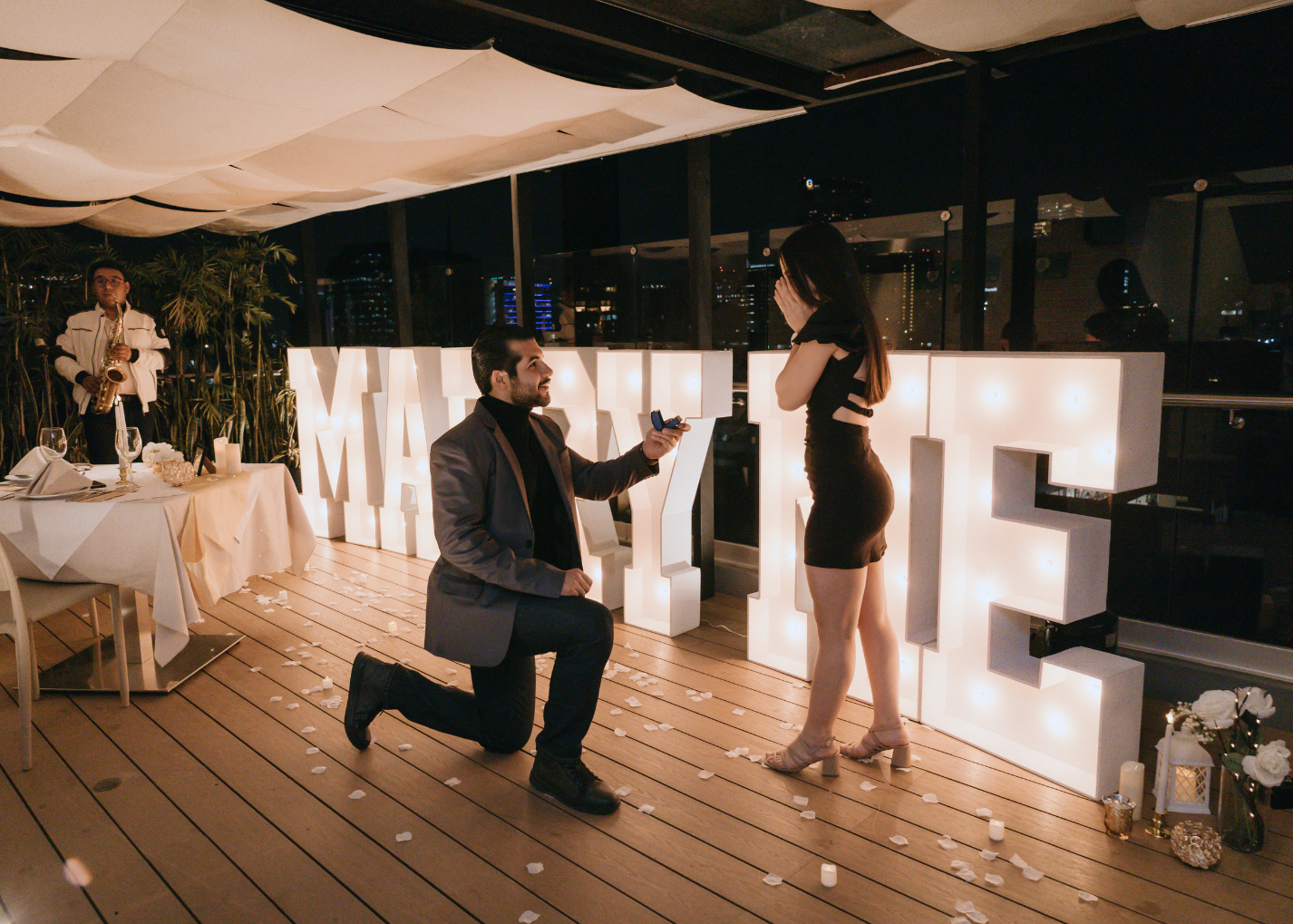 Cena privada Alturas CDMX