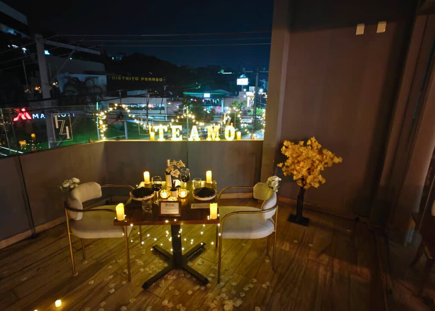 Cena Privada Balcón Tuxtla
