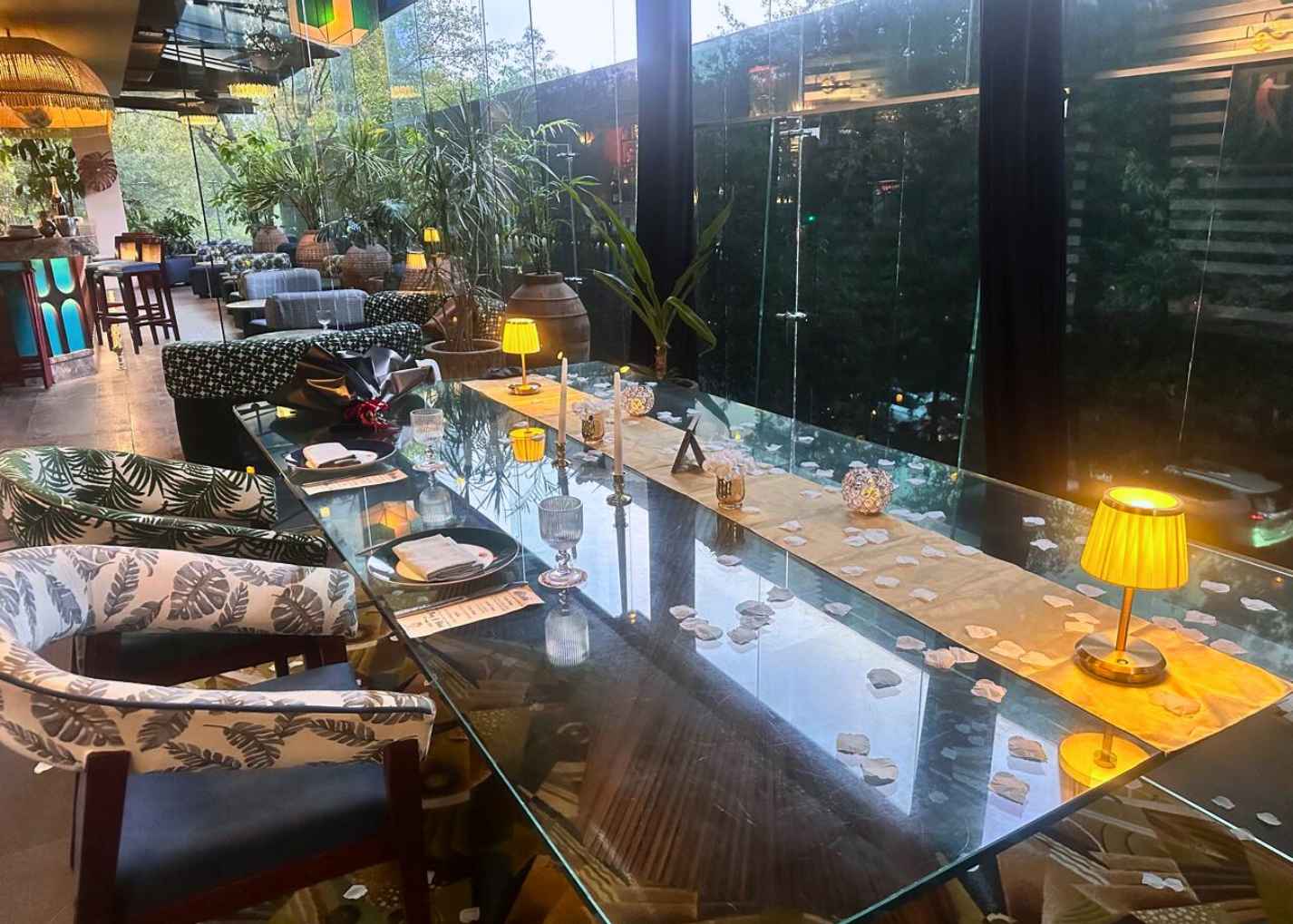 Cena privada Cristal CDMX