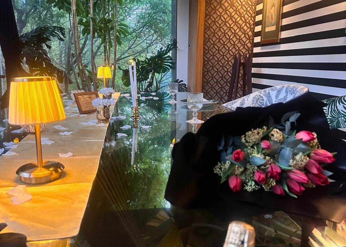 Cena privada Cristal CDMX
