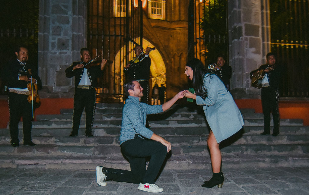 Entrega de anillo en San Miguel de Allende