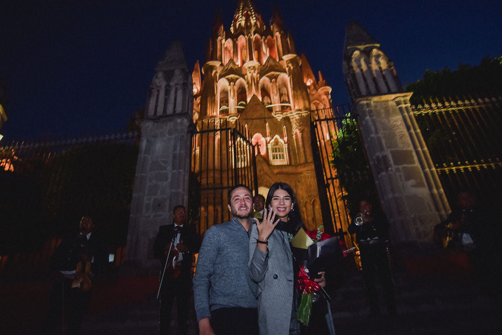 Pedida de mano en San Miguel de Allende
