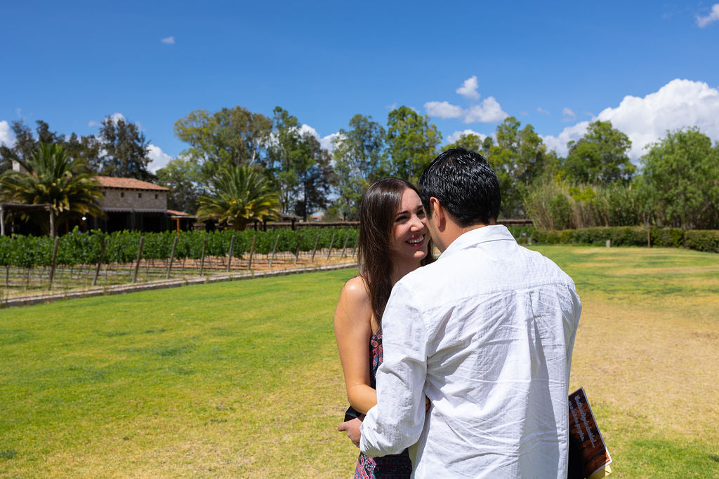 propuesta de matrimonio en viñedo