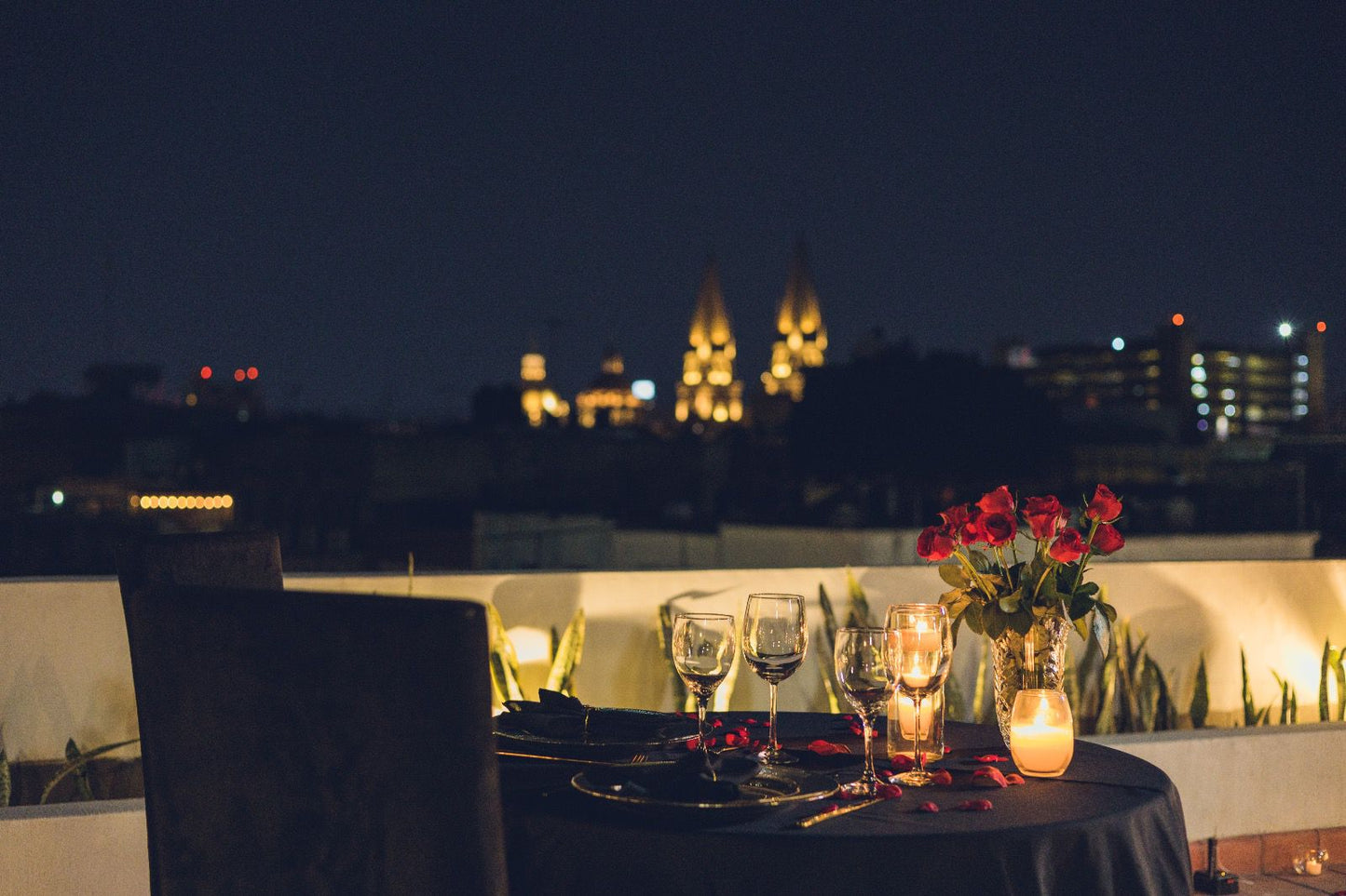 cena romantica guadalajara