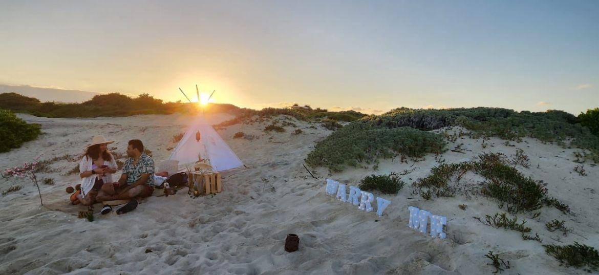 Picnic romantico Cancun