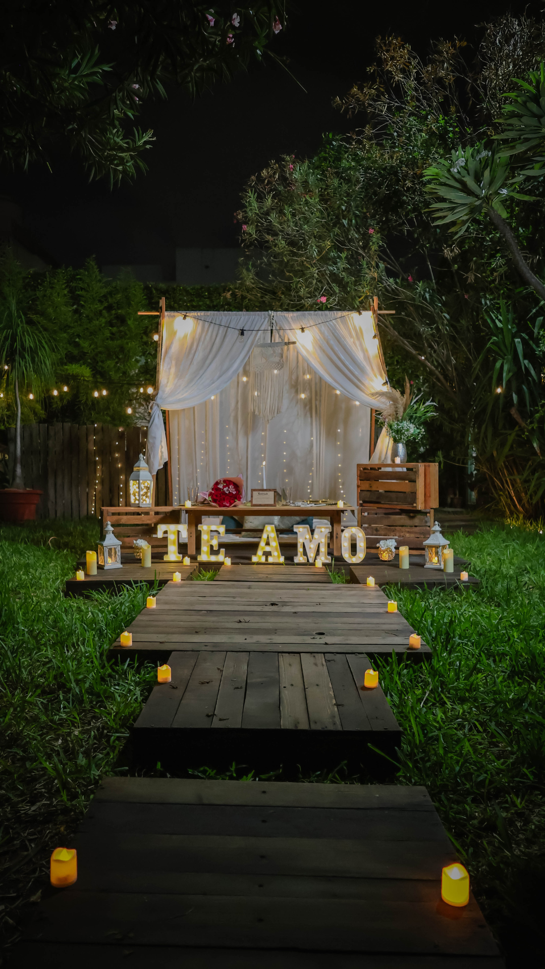 Cena privada Jardín Monterrey