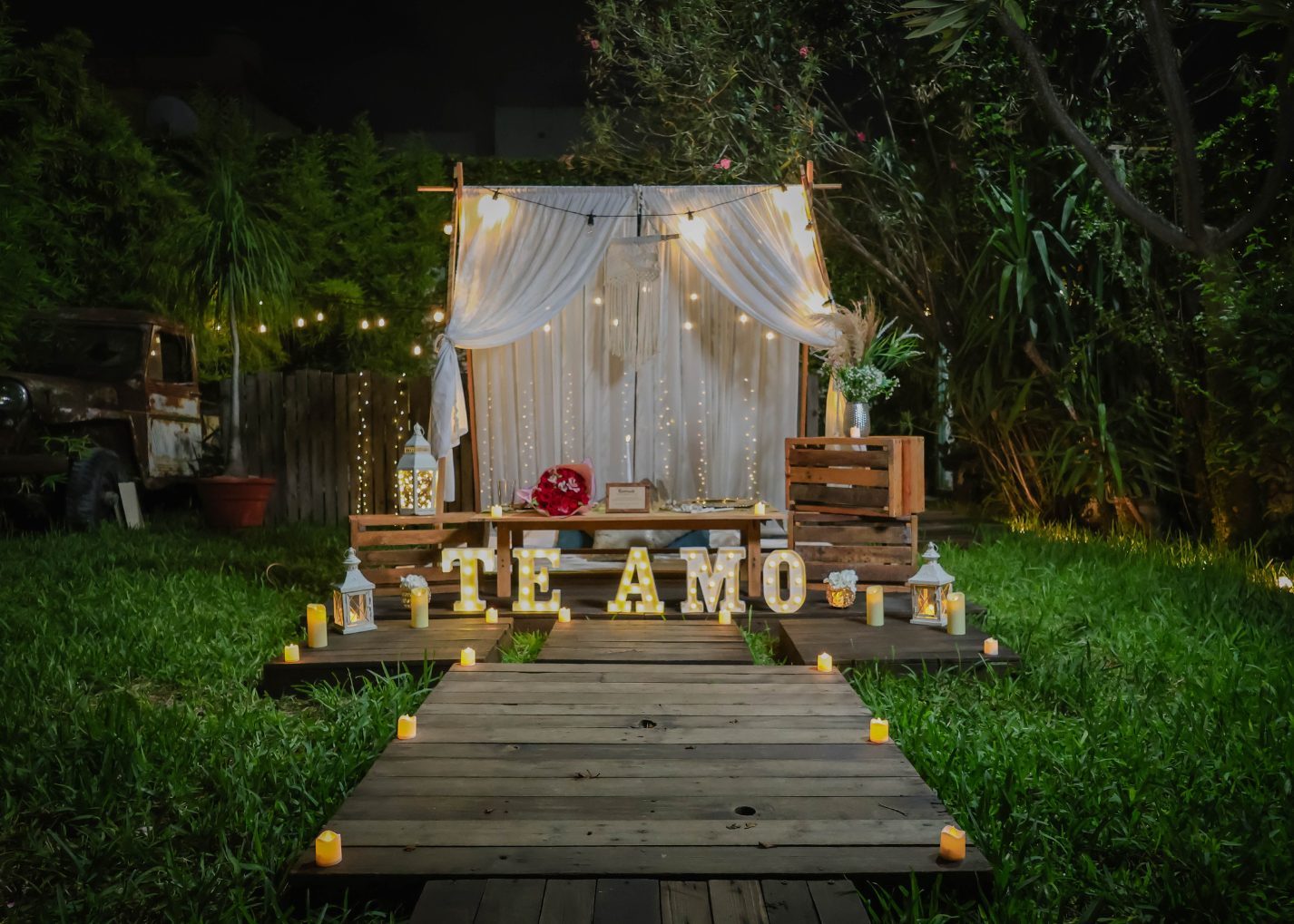Cena privada Jardín Monterrey