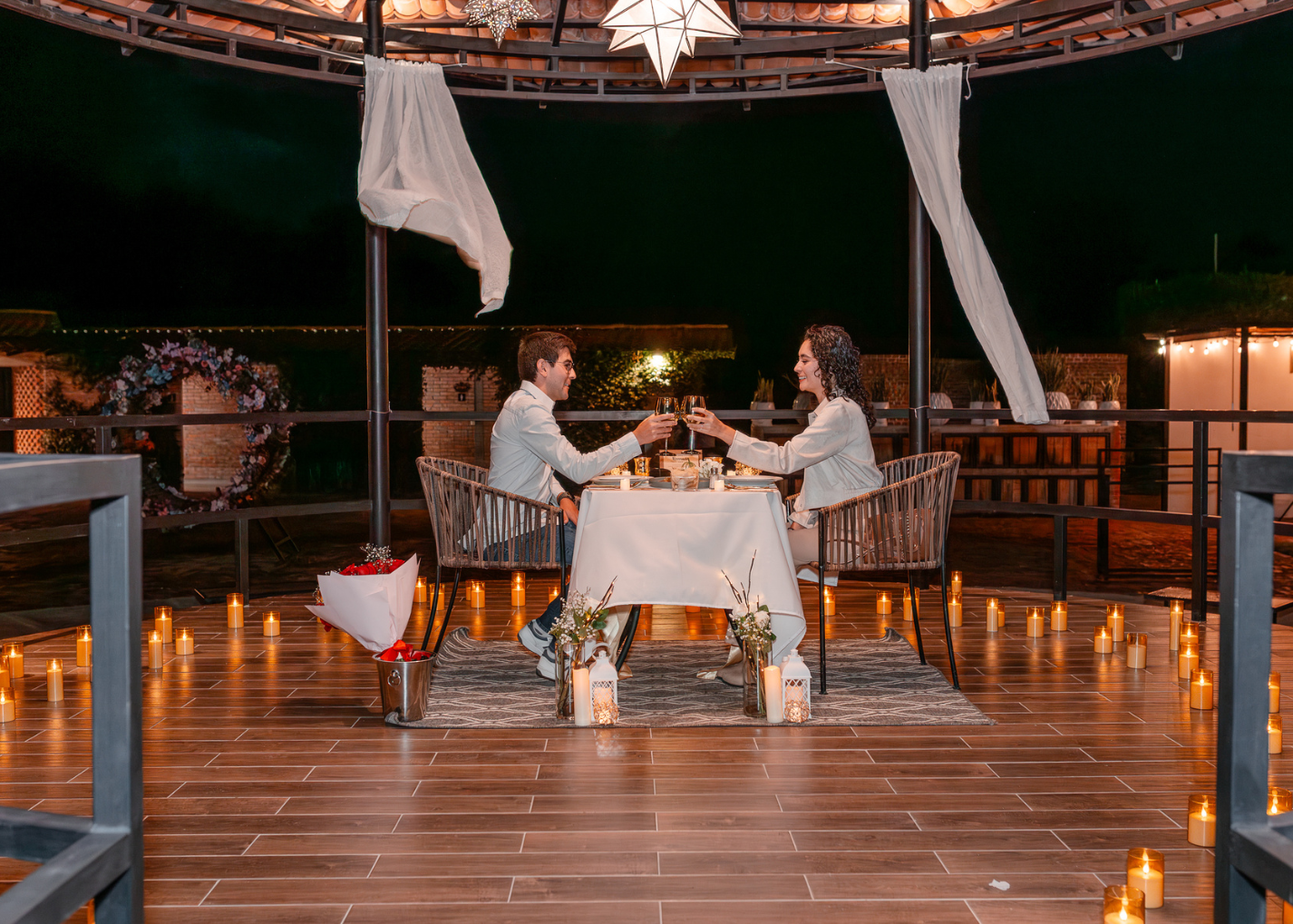 Cena privada Kiosco San Miguel de Allende