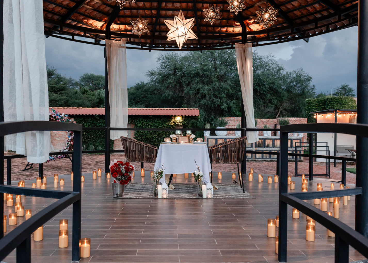 Cena privada Kiosco San Miguel de Allende