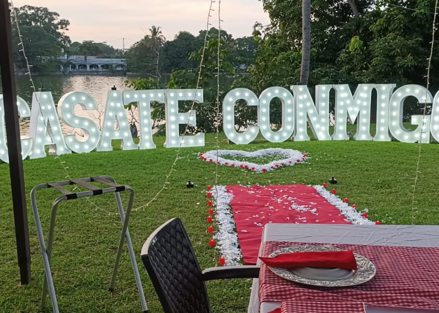 Cena Privada Lago Villahermosa