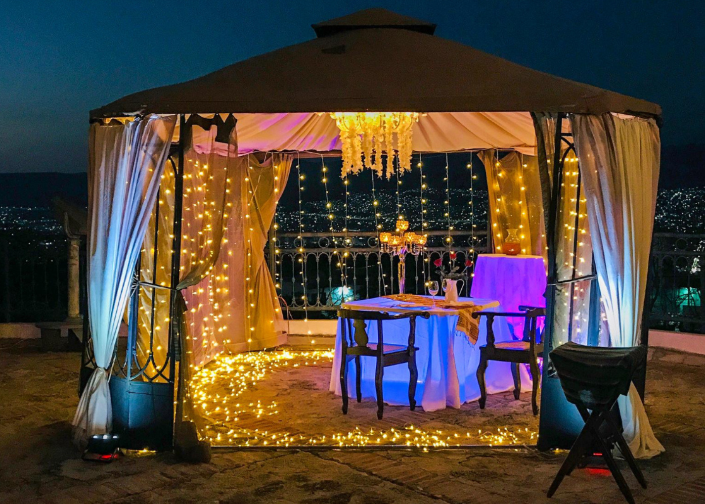 Cena privada Mirador Tuxtla