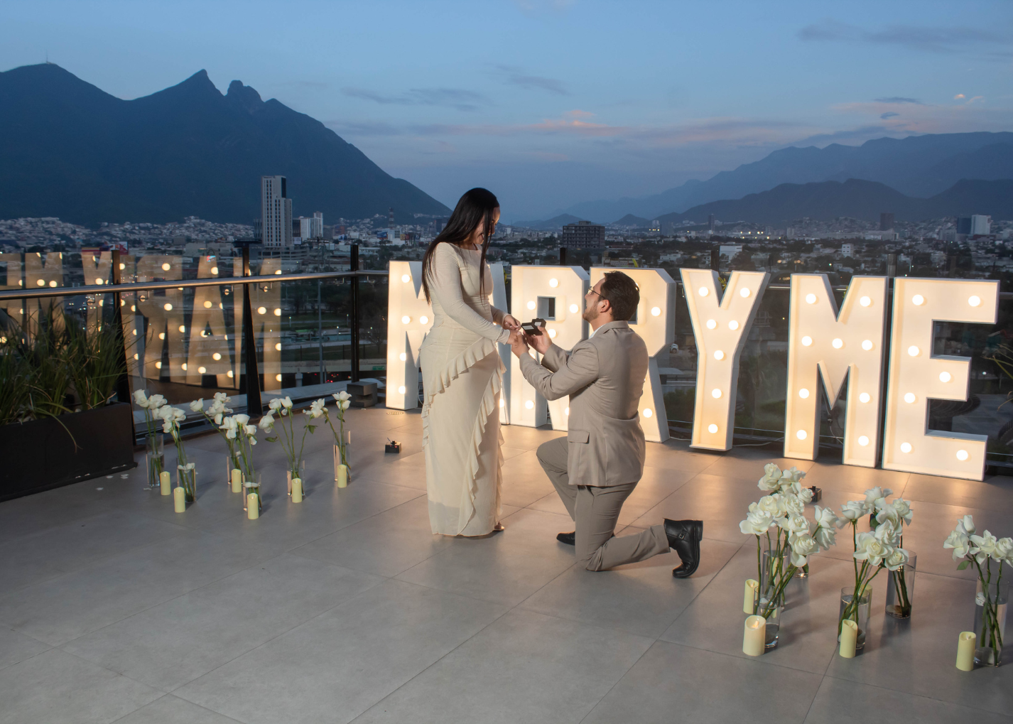 Cena privada Panorámica Monterrey