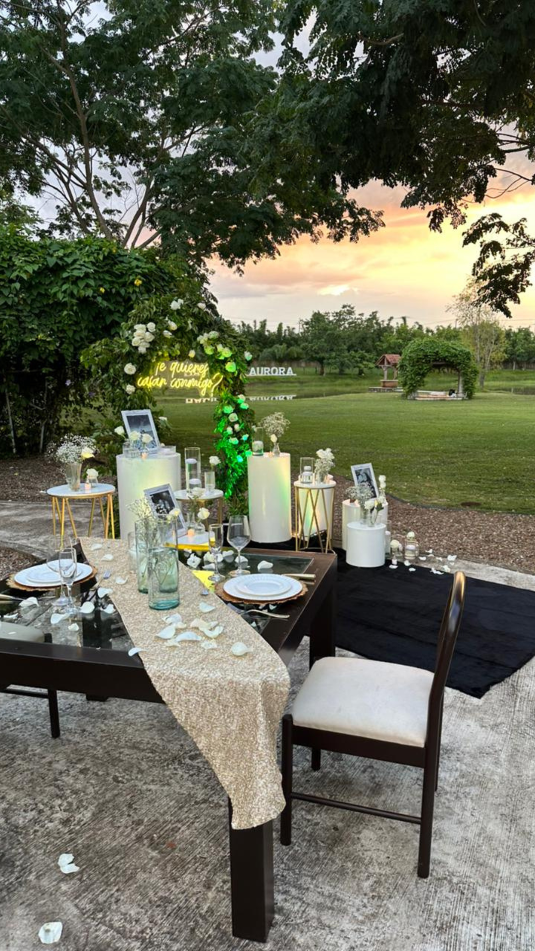 Cena Privada Pérgola Villahermosa