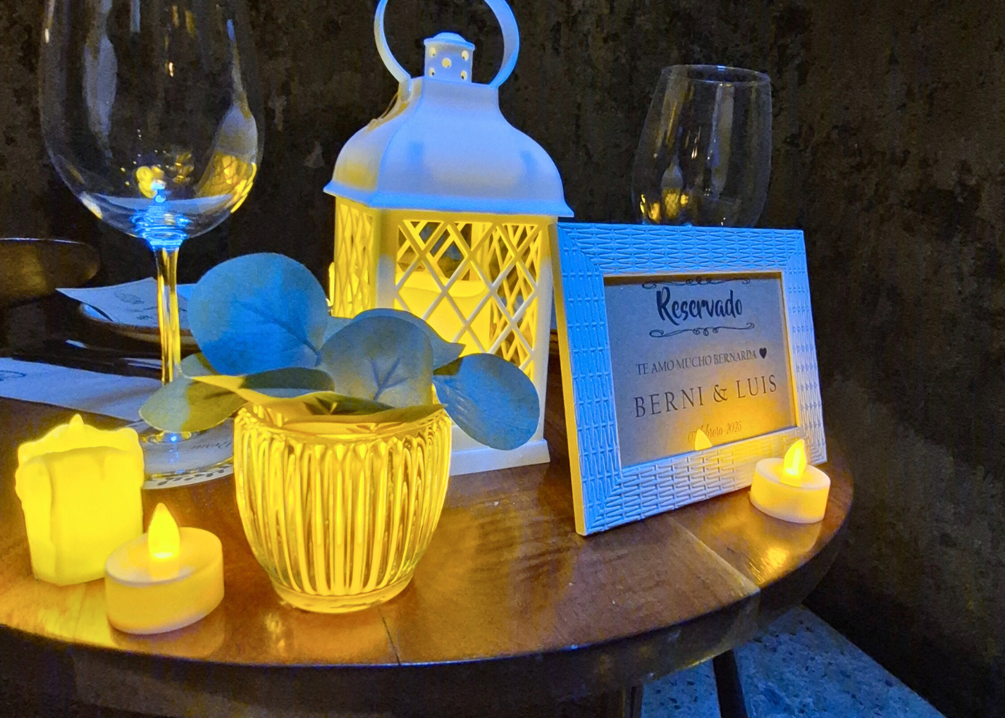 Cena privada en Pozo Mérida