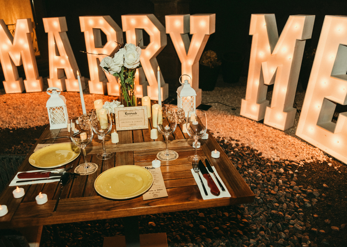 Cena romántica Casona Querétaro