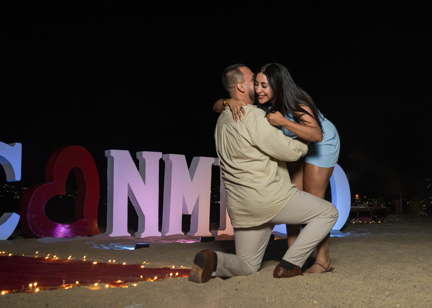 Teepee en playa Acapulco