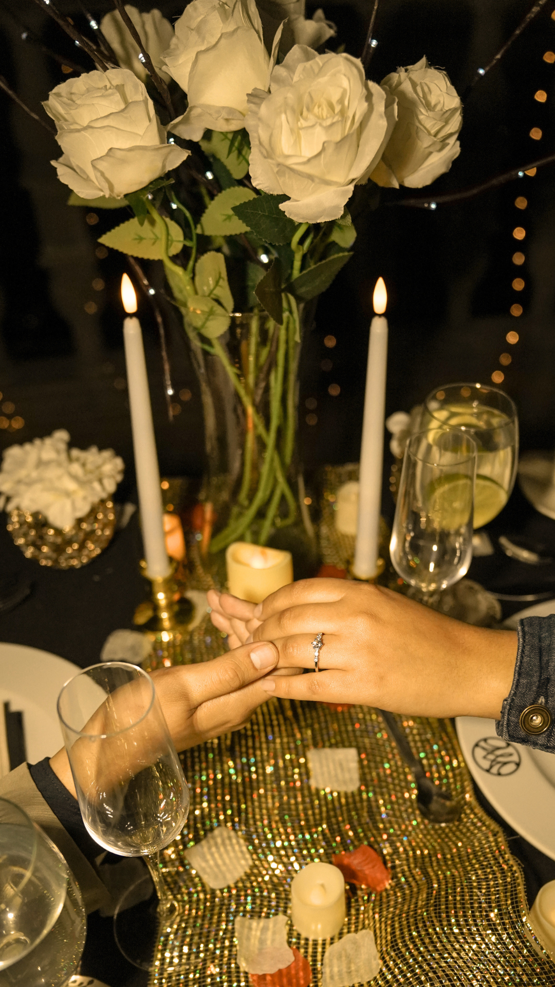 Cena romántica Balcón Morelia