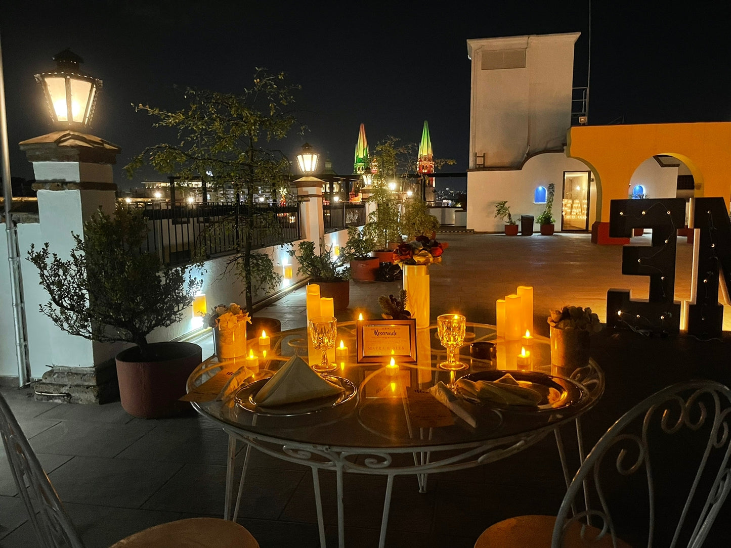 Cena romantica Guadalajara