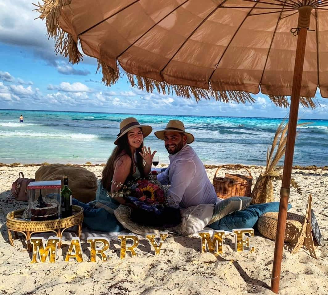 Picnic en la playa - Cancún