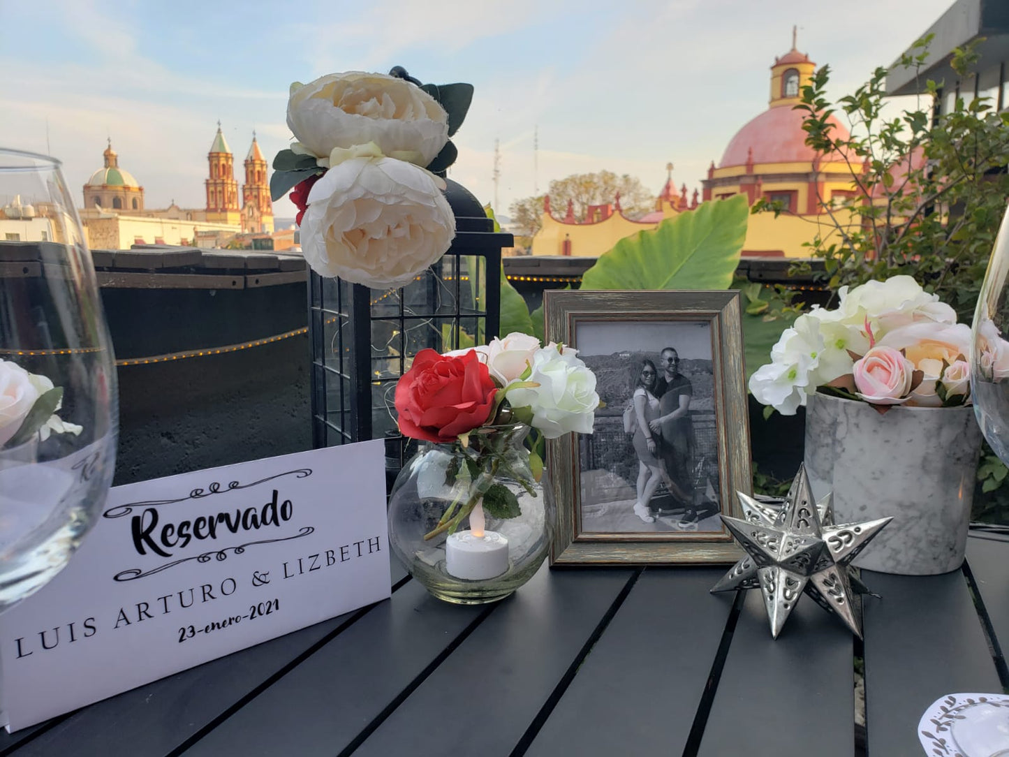 Cenas románticas en Querétaro
