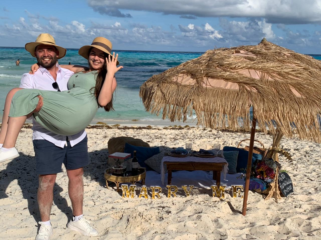 Picnic en la playa - Cancún