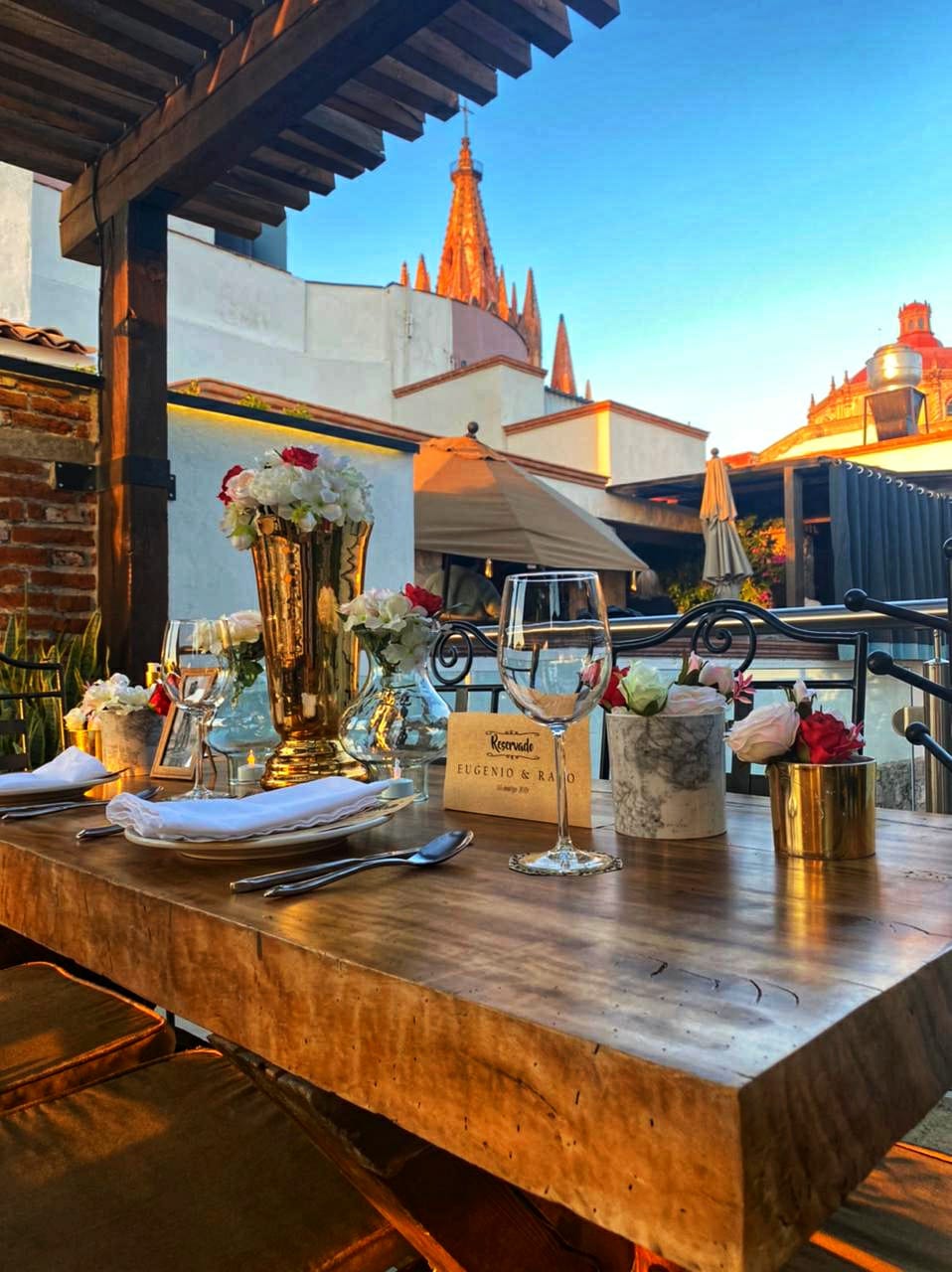 Cena privada en San Miguel de Allende