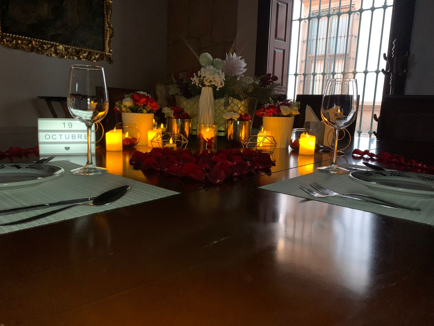 Cenas románticas en San Luis Potosí