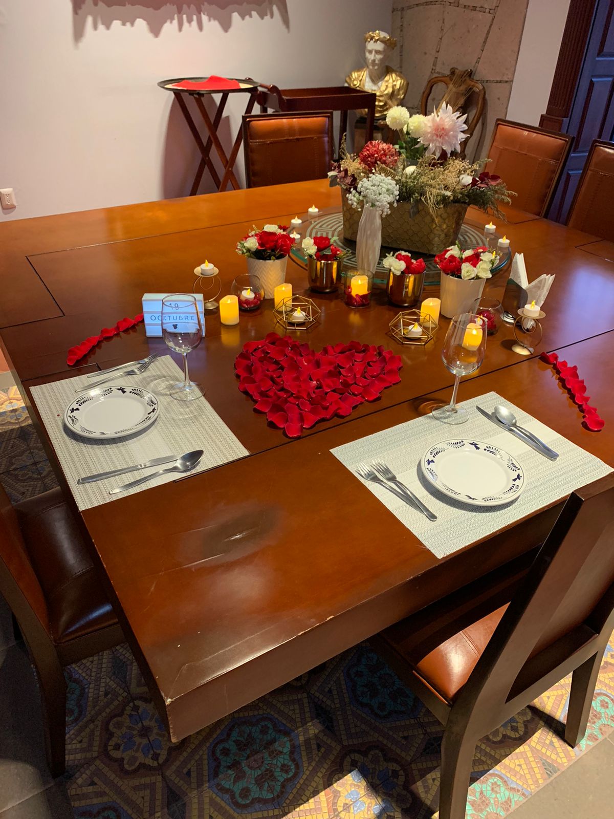 Cena privada Salón SLP
