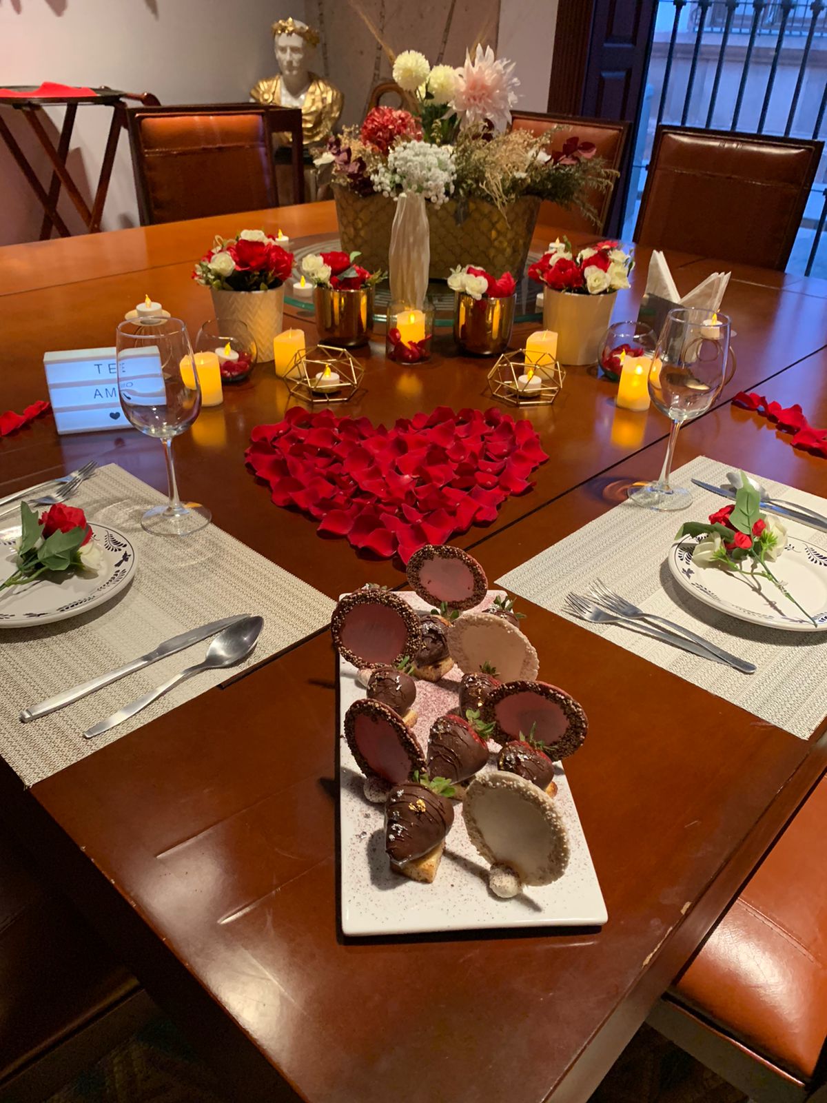 Cenas románticas en San Luis Potosí