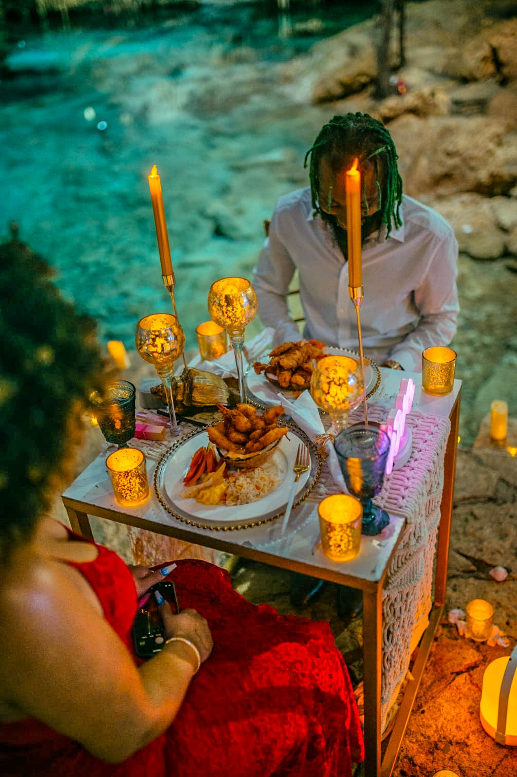 Cena privada Cenote Cancún