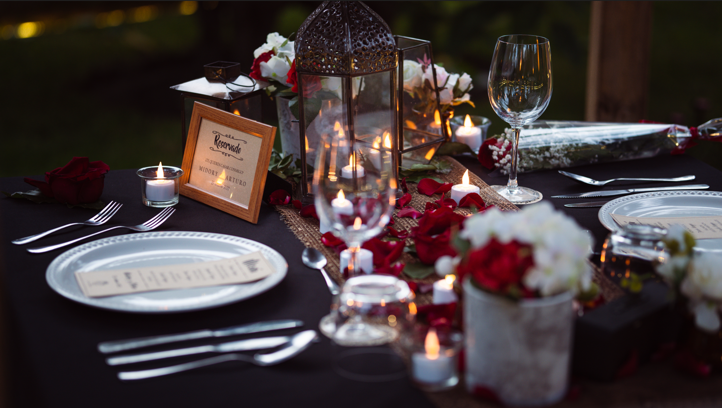 Cita romántica al aire libre CDMX
