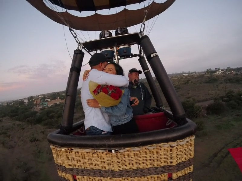 Vuelo en globo en San Miguel de Allende