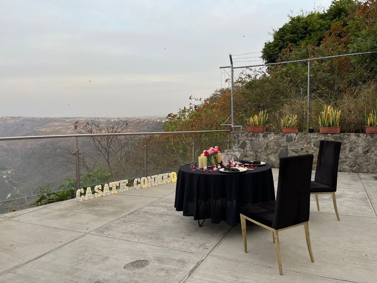 Cena privada Mirador Guadalajara