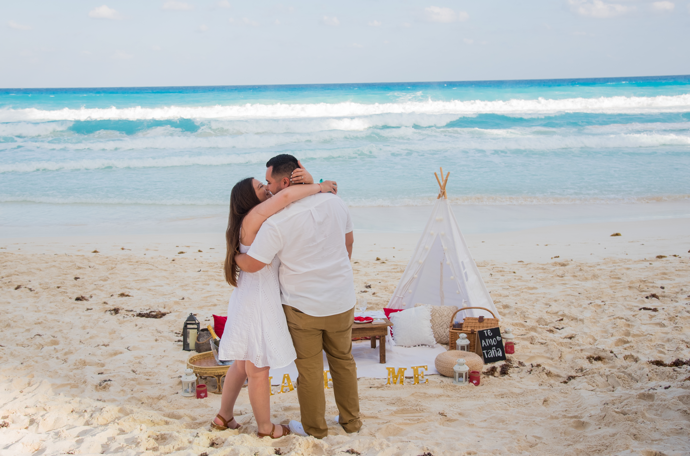 Picnic en la playa - Cancún