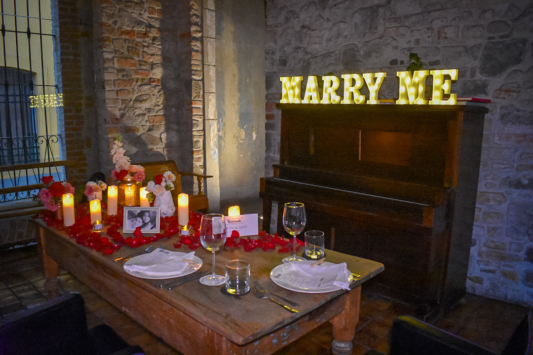 Pedida de matrimonio en Puebla
