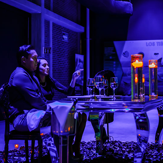 Cena romántica en Acuario Guadalajara