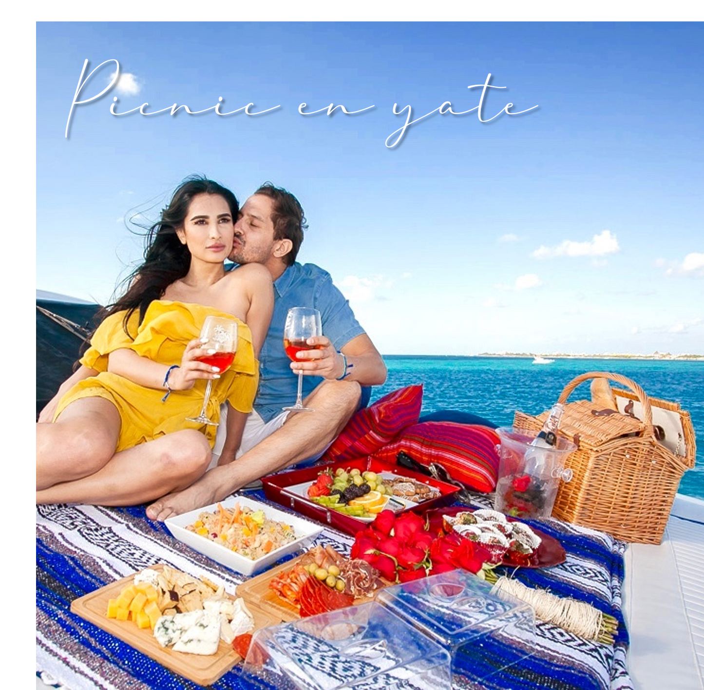 Entrega de anillo - Yate en Cancún