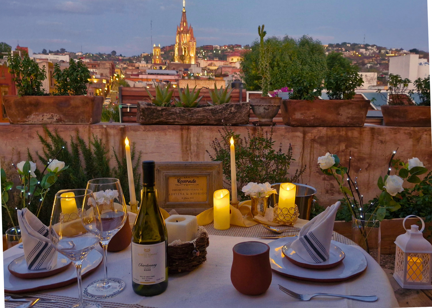 Cena privada + Spa San Miguel de Allende